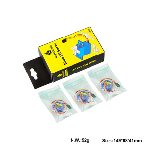 3 pezzi Keyestudio MINI SG90 9G 90 gradi servomotore blu con PH2.54 connettore per Arduino Robot per Microbit - Product Image 2