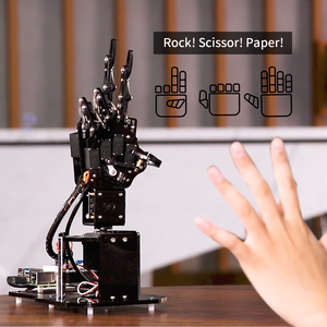 Hiwonder uHandPi AI vizyon Python programlama ahududu Pi robotik el kitleri eğitim desteği için OpenCV AI tanıma