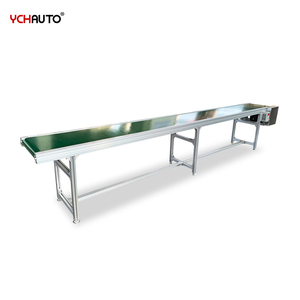 2025 Automatic Flat Straight PVC Belt Conveyor with Adjustable Legs for <strong>Unloading</strong> <strong>Loading</strong> Line - Product Image 3