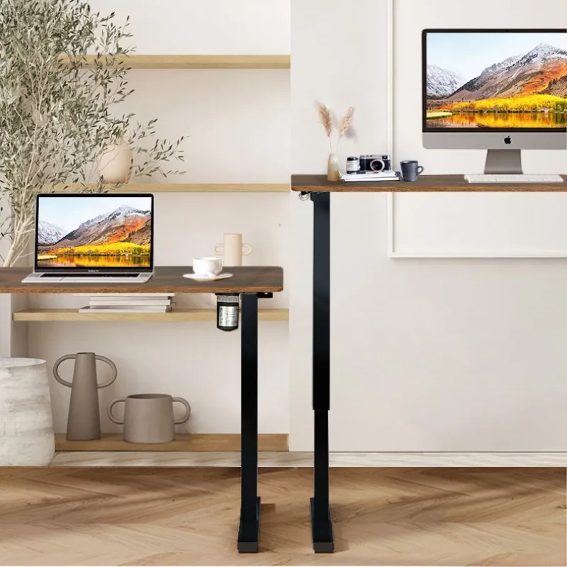 ZGO hauteur de bureau réglable debout pieds de Table élévatrice électrique ergonomique meubles de bureau table de travail pieds réglables pour bureau