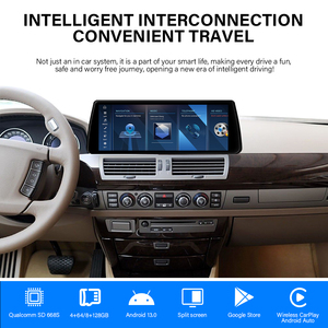 BMW7 Series E66 12.3&quot; Android Touch Screen GPS Navigation WIFI Carplay Android Auto Audio Stereo for 2004-2008 <strong>CCC</strong> BMW7SeriesE66 - Product Image 5