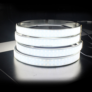 10 Row Pure White <strong>LED</strong> Wheel Light Kit 5Row Lights Inside Out Rim with Dual Remotes Controller 17&quot; RIM Light for Truck - Product Image 6