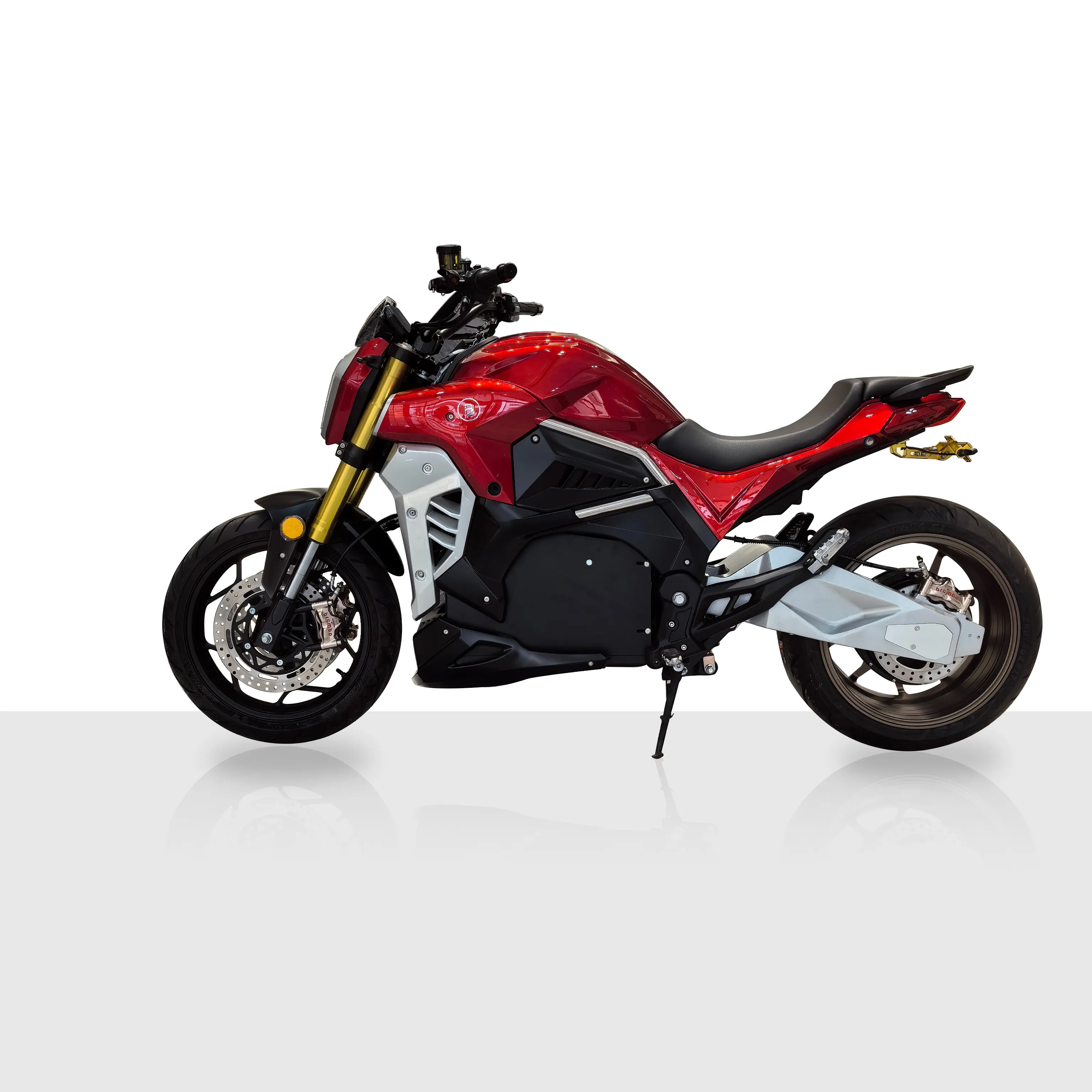 Nouveau modèle de moto électrique Cool 8000w Hub Forte puissance 72v Large Bras oscillant unique