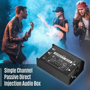 <strong>Audio</strong> Converter One Channel DI-Box Passive DIRECT BOX Direct Injection <strong>Audio</strong> Box for Musical Instrument - Product Image 4