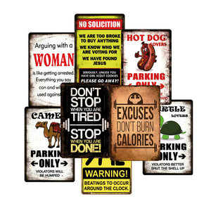 Lustige Badezimmers childer, Live <span class=keywords><strong>Laugh</strong></span> Poop Metall dose Schild sitzen zu pinkeln Toilette Retro Vintage Aluminium Plakette Schilder für die Wand - Product Image 4