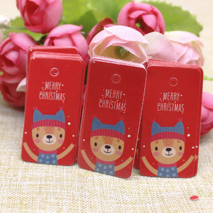 Cuerdas de papel Kraft hechas a mano, etiquetas colgantes de amor para ropa, dulces/REGALO/galletas, etiquetas de precio de cartón para - Product Image 6