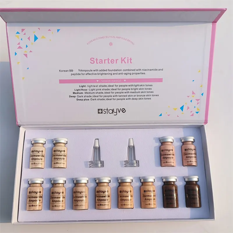2023G Bb Cream Serum Ampoule Starter Kit Injection For Dr Pen Bb Whitening Essence Beauty Foundation Serum Ampoule