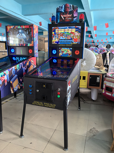 43 pulgadas 4K 4 pantallas Arcade electrónico máquina de juego que funciona con monedas para centro de juegos espacio virtual máquina de juego de pinball para la venta - Product Image 4