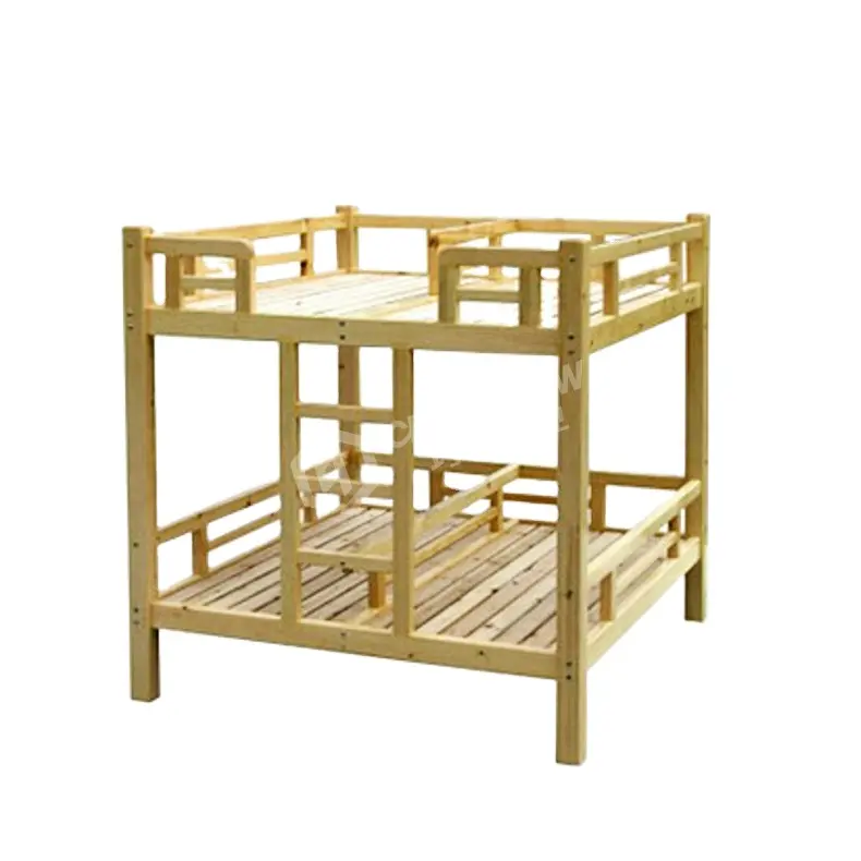 Простая дизайнерская детская мебель, деревянная двухъярусная кровать, четыре и шесть ячеек для детской школы