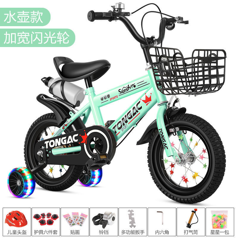 Green top-spec kettle, widened flashing wheels, helmet gift pack