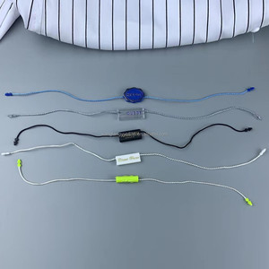 <strong>Hang</strong> <strong>Tag</strong> Pre-tied <strong>Elastic</strong> <strong>String</strong> Set Woven Label <strong>hang</strong> <strong>Tags</strong> with <strong>String</strong> <strong>hang</strong> <strong>Tag</strong> Through Clothing <strong>String</strong> for Underwear - Product Image 2