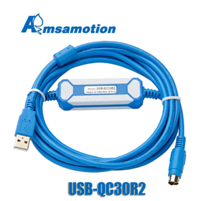USB-QC30R2 For Q Series PLC Programming Cable USB/RS232 Download Data Cable Support WIN7/XP - Product Image 2