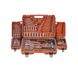 Hardware de almacenamiento personalizado Caja de herramientas de plástico Kits de herramientas de mano Juego de reparación de automóviles Kit de hardware para el hogar con soporte OEM - Product Image 1