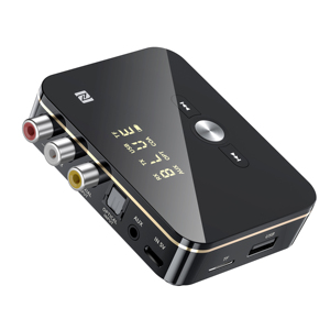 Adaptador de Audio y música, receptor y transmisor Bluetooth, Adaptador 3 en 1, AUX, RCA, USB, inalámbrico, audio FM, BT - Product Image 2