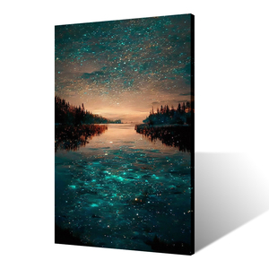 Paintings and Wall <strong>Arts</strong> Digital Printing on Canvas Starry <strong>Sky</strong> Pictures Picture Custom Design <strong>for</strong> Modern Home Decor - Product Image 1