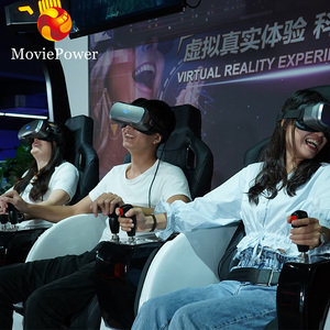 儿童娱乐设备VR 3D游戏电动游戏液压模拟器过山车VR游戏机商场业务