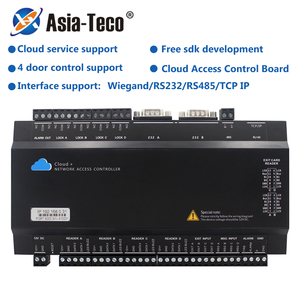 Scheda controller di accesso alla rete Cloud a 4 porte per ingresso e uscita a doppia uscita HTTP TCP IP MQTT RS485 RS232 wegand 26 SDK gratis - Product Image 2