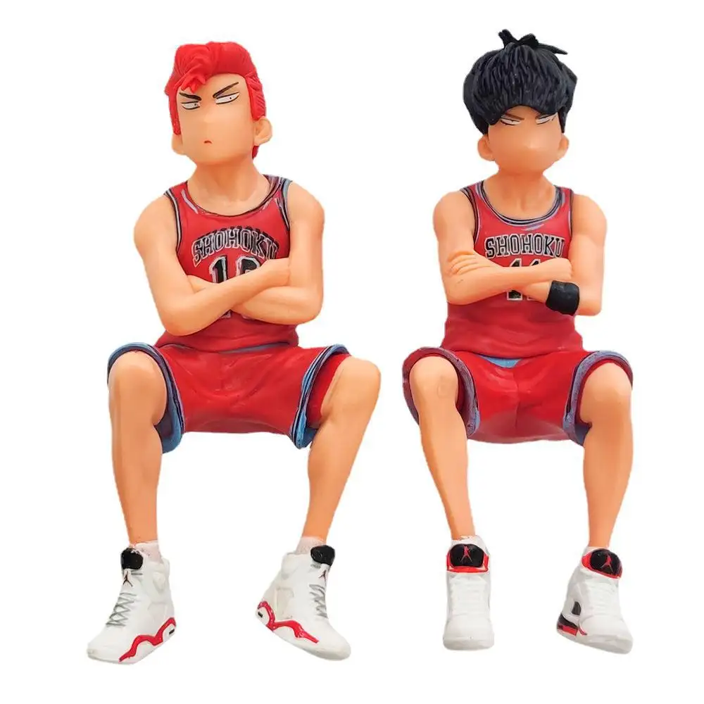 Figuras de acción del equipo de baloncesto de la escuela Shohoku, modelo de juguetes de Anime, SLAM DUNK kaade Rukawa Sakuragi Hanamichi