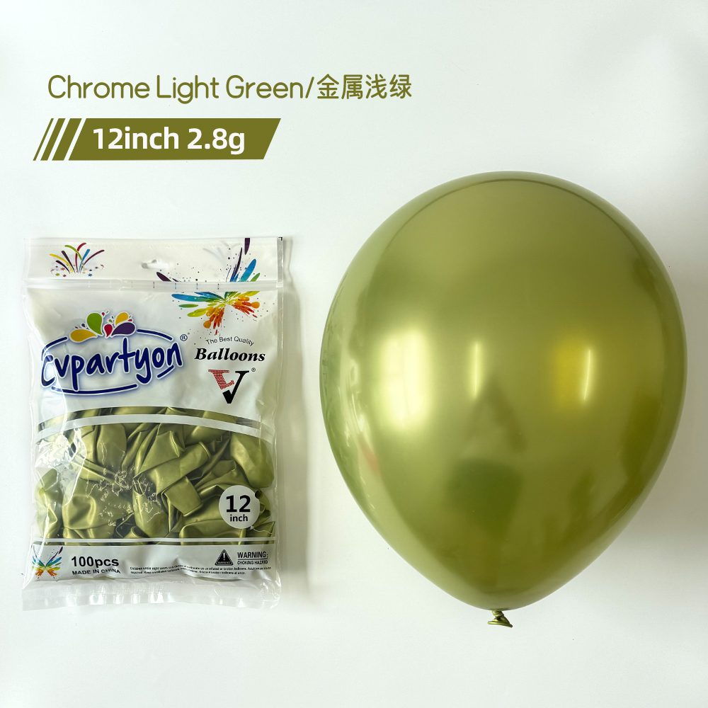 CHROME LIGHT GREEN
