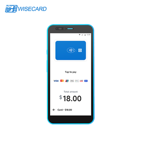 Matercard Visa T80M Terminal POS de mano Android 12 Pantalla táctil NFC Tarjeta EMV sin contacto SDK Escáner de código QR portátil - Product Image 1