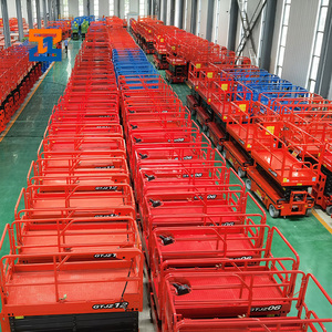 Giá tốt 4-12M người đàn ông nâng lên thang máy điện nền tảng pin giá rẻ Scissor Lift - Product Image 6