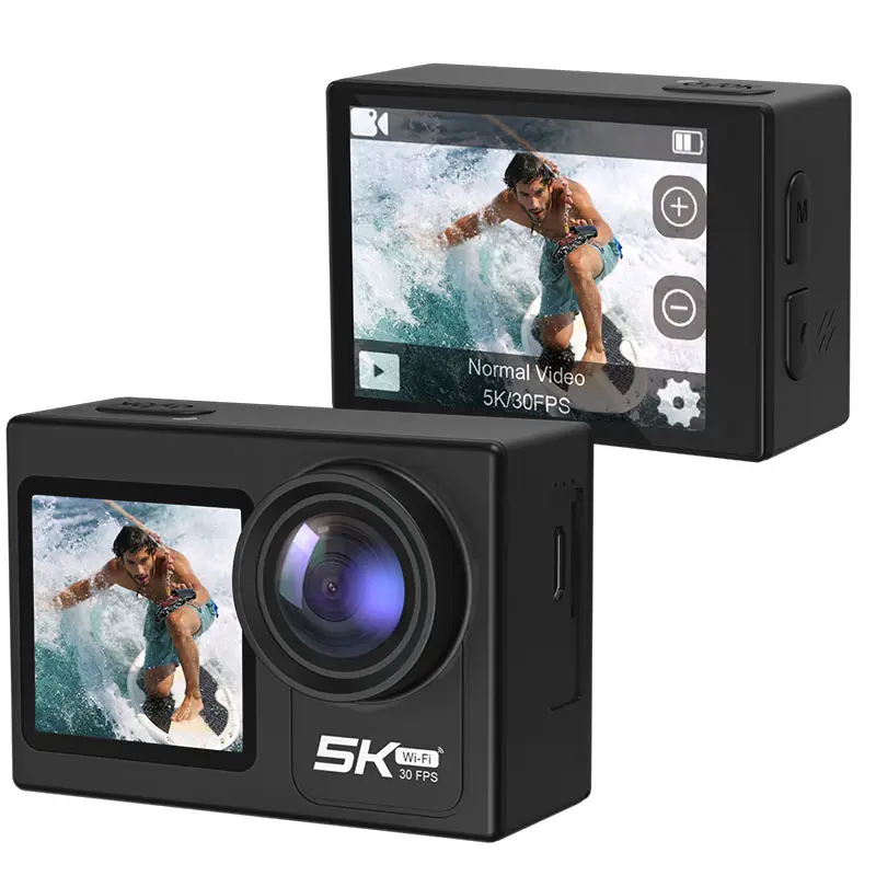 Haiita Real 5K 30fps 4K 60fps 12MP Video Rohs hd 1080p Professional Sports Camera Outdoor Micro Action Camera