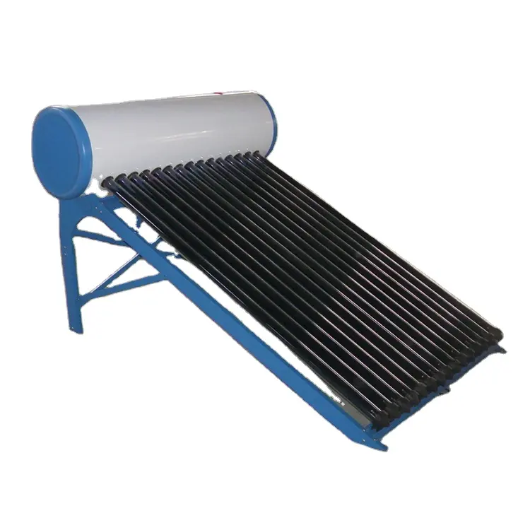 Popular Low Pressure Heat Pipe Calentador Galvanized/stainless Steel Non Pressure Solar Water Heater