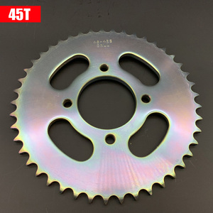 リアチェーンスプロケット中国ATVクワッドピットダートバイクゴーカートオートバイGS125HJ125K/A/2F GN125 EN125/2F