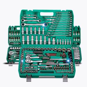 151 adet profesyonel S2 bit krom vanadyum cırcır lokma anahtar takım komple OEM özelleştirilebilir el aletleri araba tamir aracı kiti - Product Image 1