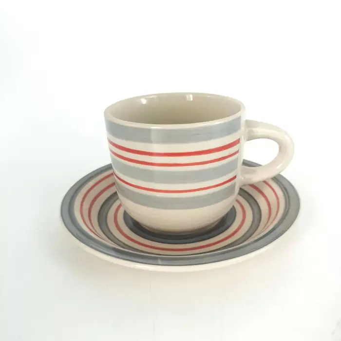 Juego de tazas y platillos de porcelana, juego de café etíope sidamo, juego de té de café antiguo, tazas y platillos