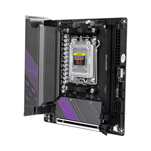 JGINYUE AM5 Motherboard-Unterstützung AMD 7000 Series CPU-Prozessor DDR5 Zwei kanal speicher RAM ITX B650i Night devil - Product Image 4