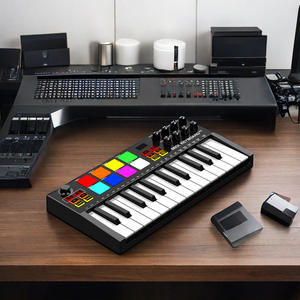 All'ingrosso portatile mini 25 tasti midi tastiera controller pianoforte musicale midi controller per programma musicale
