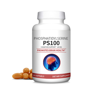 Factory Supply Phosphatidylserine Softgels PS 100mg Promotes Brain Health PS Soft <strong>Capsules</strong> - Product Image 2