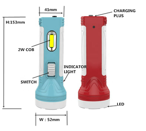 Torcia ricaricabile multifunzione in plastica yuyao economica - Product Image 6