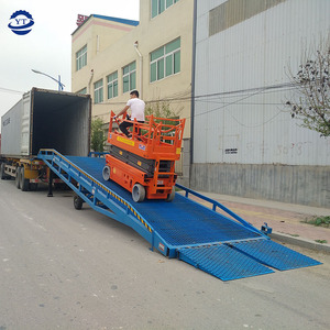 Rampa de carga móvil de 8t y 10 toneladas, rampa de muelle de carga para contenedores, rampa para contenedores - Product Image 2