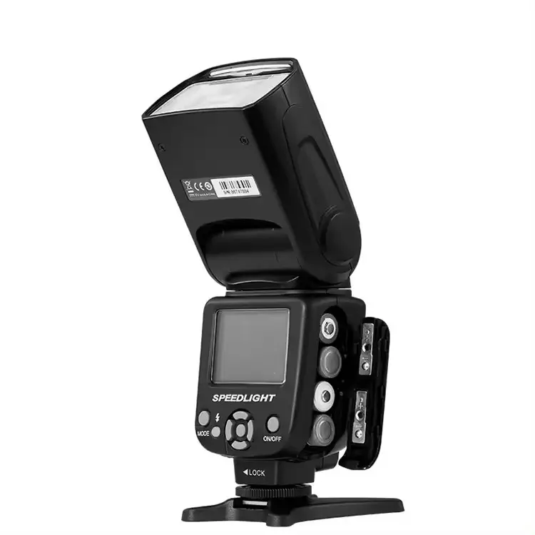 Evrensel TR-950II flaş işık Speedlite 650D 550D 1100D 1100D 60D 7D 5D kameralar için G4 tetik ile