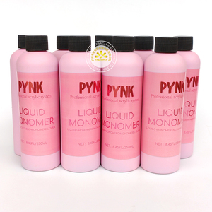 低气味配方专业EMA苯乙烯单体丙烯酸指甲液用于指甲雕刻延伸 - Product Image 1