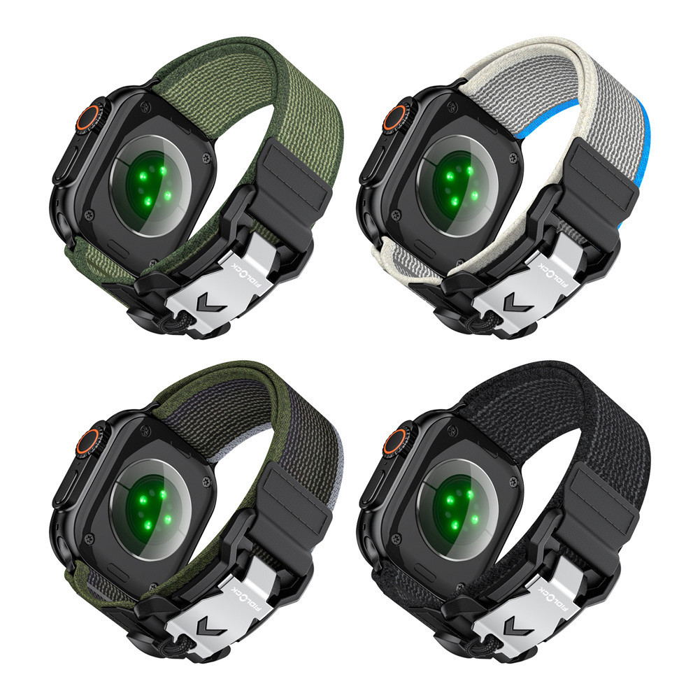 01 - Bracelet de montre intelligente en nylon