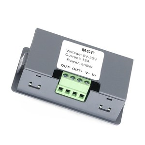 ZK-MGP di velocità regolabile PWM DC Controller del motore 5-30v 12A 360W 6V 12V 24V Slow Start Slow Stop modulo - Product Image 3