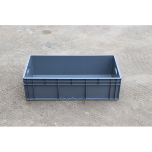 LK EU4822 Caja sólida encajable Reciclable Plegable Estilo DE LA UE Contenedores de plástico PP Caja de almacenamiento de logística plegable - Product Image 6