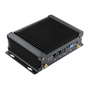 Endüstriyel 8 Usb yönlendirici Barebone Rs485 fansız Linux çift Nic Linux sunucu X86 5405U endüstriyel Mini Pc ile 2 X Gib Ethernet - Product Image 4