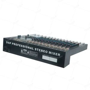 MR-8312 MR 8312プロフェッショナルオーディオミキサー12チャンネル残響効果付き会議ステージパフォーマンスミキサーバーオーディオDJ