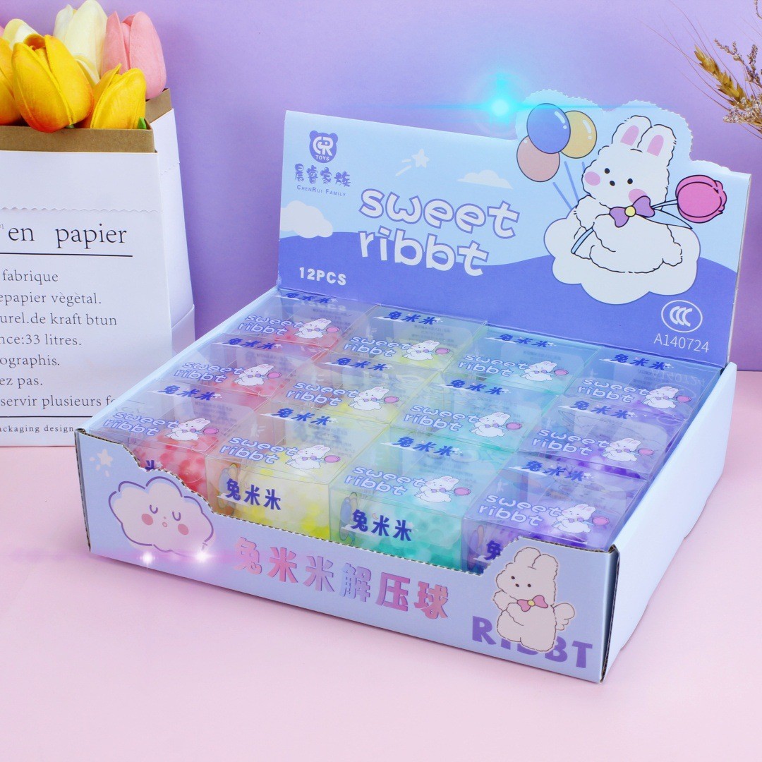 Rabbit rice 4 color average-12 with display box