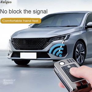 Flip Metal Car <strong>Remote</strong> Key Cover Case for Peugeot 107 206 <strong>207</strong> 208 306 307 308 407 408 508 RCZ for Citroen C2 C3 C4 C5 Accessories - Product Image 3