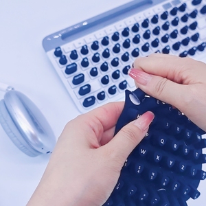 <span class=keywords><strong>2025</strong></span> Mới Làm Móng Tay Móng Tay Dài Dễ Dàng Để Hoạt Động Silicone Độc Lập Tăng Cao Bàn Phím Phim Không-Trượt Ủng Hộ Bàn Phím Phim - Product Image 6