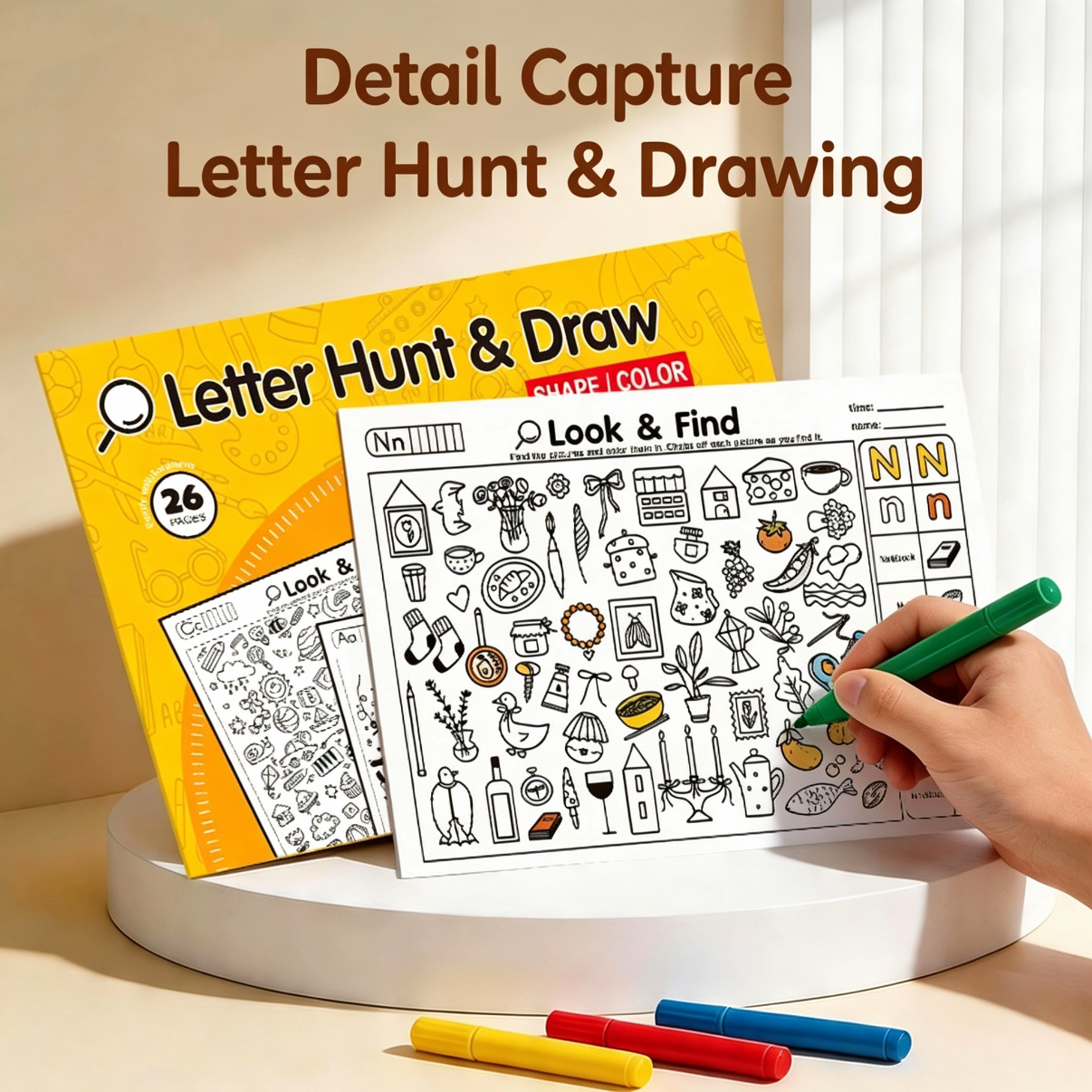 Orange 26 letters worksheet