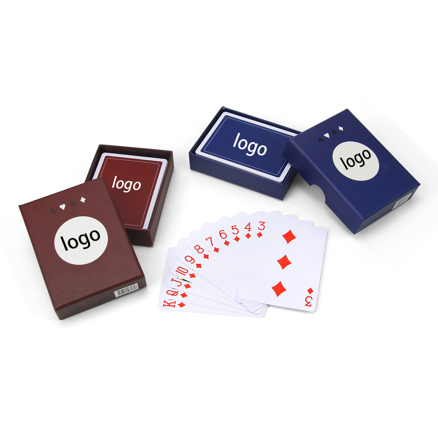 Paper cards with Lid&base box