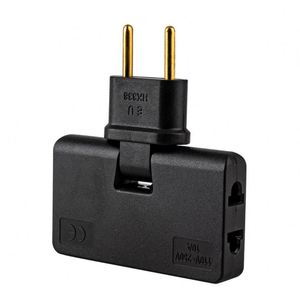 Estándar europeo 180deg giratorio 1 a 3 enchufe convertidor 1500W - Product Image 6
