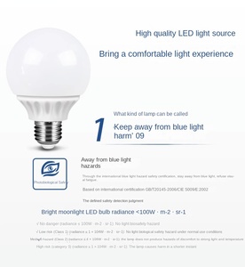 หลอดไฟ LED ชาร์จไฟได้ใช้ในบ้านและนอกบ้านได้สำหรับตั้งแคมป์ชาร์จไฟได้ฉุกเฉิน ac/dc - Product Image 4
