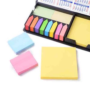 Juego de caja de PU personalizado con autoadhesivo magnético mensual semanal Calendario de escritorio planificación Bloc de notas para la escuela oficina o uso de regalo - Product Image 3
